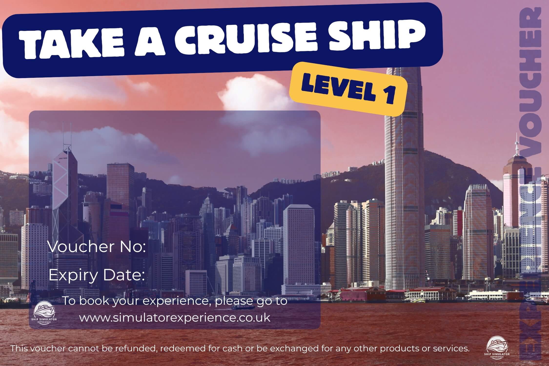 ECDIS Level 1 Cruise Ship Simulator Experience Voucher